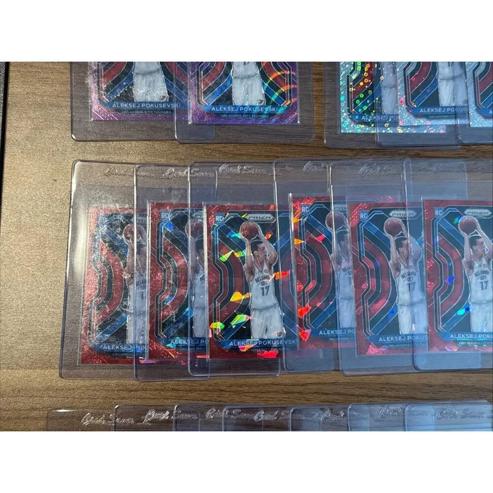 2020 Panini Prizm Fast Break, ICE,Wave, Auto Aleksej Pokusevski RC Lot (35)